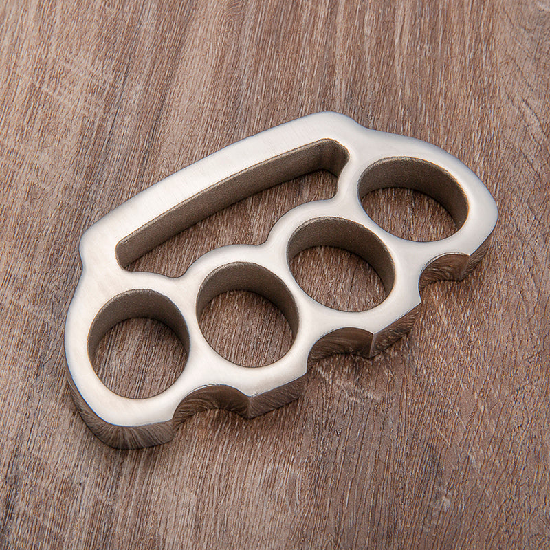 304 Stainless Steel Knuckle Duster Brass - Cakra EDC Gadgets Brass Knuckles - Tophatter Daily Deals